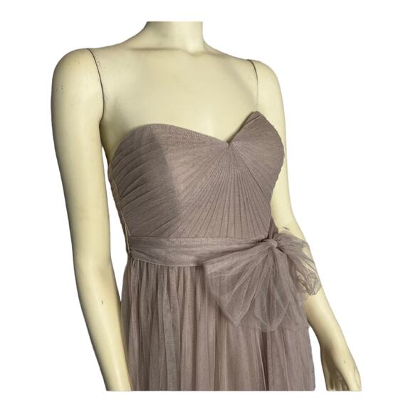 Jenny Yoo Women's Annabelle Convertible Tulle Column Dress size 6 - Picture 6 of 16